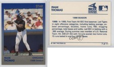 1991 Star Frank Thomas Blue/Grey Frank Thomas #7 HOF