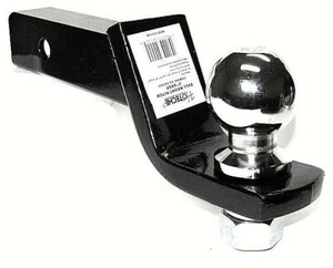 2" Drop Hitch Mount for 2" Receiver Trailer Ball Mount With 2" Hitch Ball Set - Picture 1 of 1