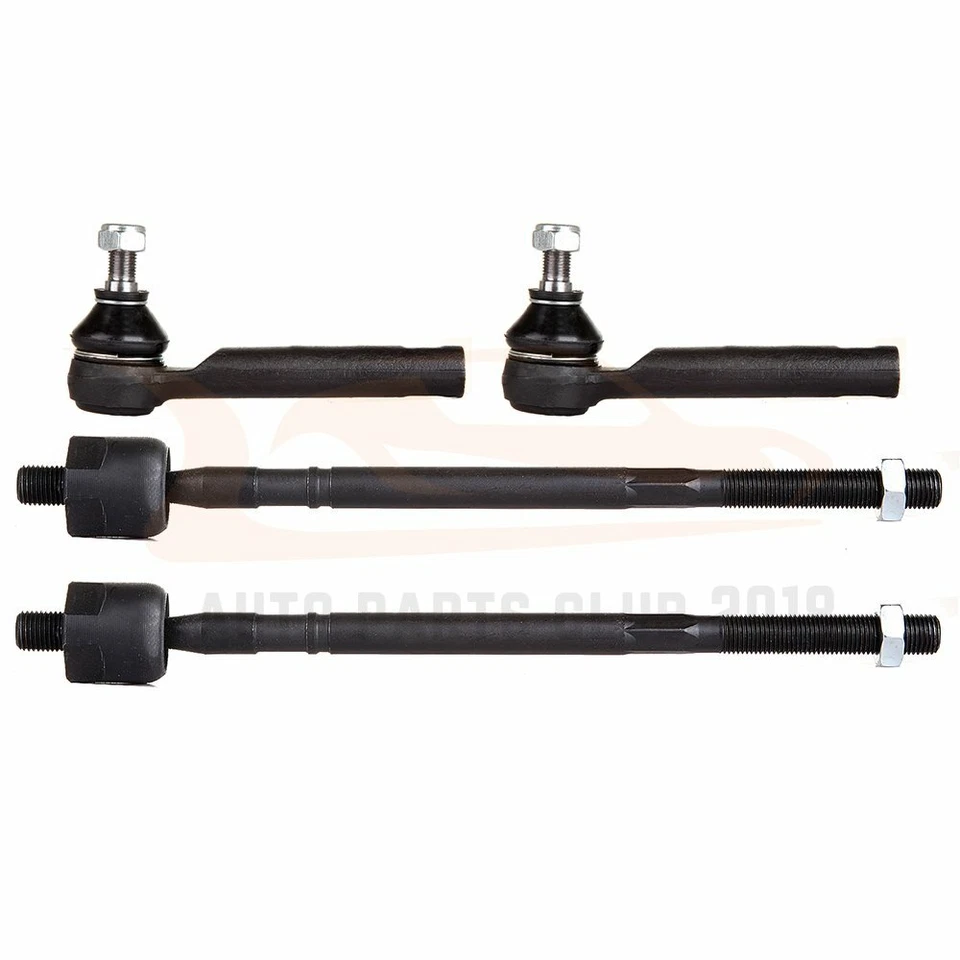 4Pcs Inner & Outer Tie Rod Ends Part For 1998-2006 Subaru Legacy Outback Legacy Foto 1 de 4