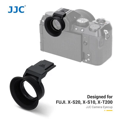 Camera Viewfinder Eyecup for Fuji Fujifilm X-S20 X-S10 X-T200 Eyepiece Eye Cup - Image 1 of 4