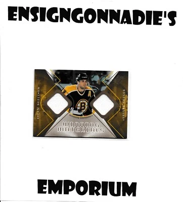 2007-08 Upper Deck SPX Hockey - CAM NEELY - Winning Materials DUAL - WM-CN - Image 1 of 2