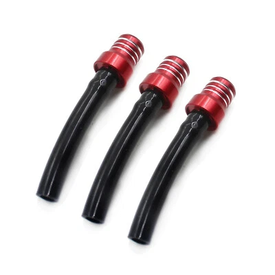 Dirt Bike Red 3pcs Fuel Tank Cap Valve Vent Breather Hose Tube MX Motorcycle ATV - Image 1 of 4