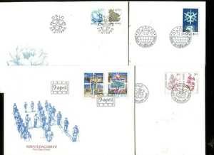 Norwegen - FDC Jahrgang 1990 - KW 40,-- € ( 27971 ) - Picture 1 of 3