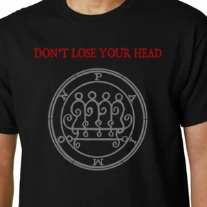 Maglietta Don't Lose Your Head (Paimon) FILM EREDITARIO HORROR SATANA CITAZIONE GEEK - Foto 1 di 2