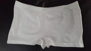 Fruit Of The Loom Girl Size 12 Y2K High Waist Modal Bikini White Panty Underwear - Picture 1 of 4