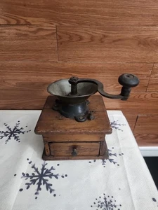 Antike Charles Parker Kaffeemühle von 1845 Vintage - Bild 1 von 8