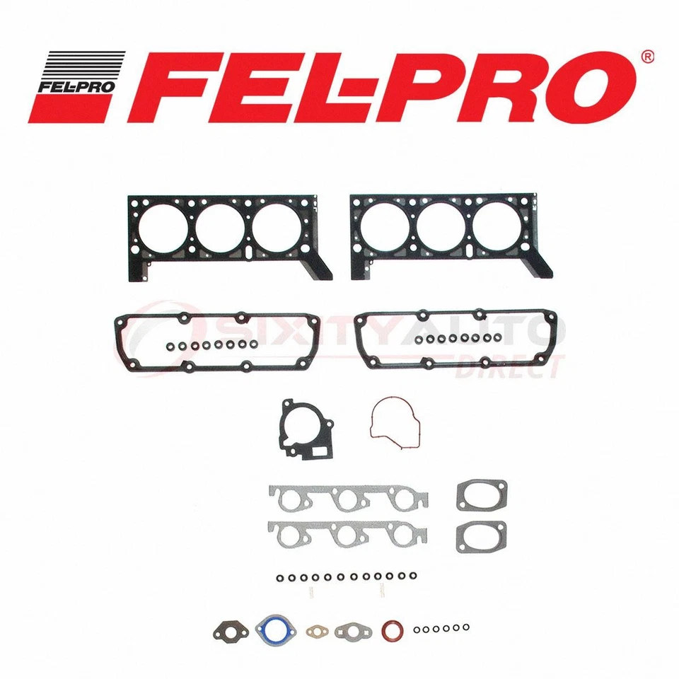 Fel-Pro Cylinder Head Gasket Set for 2001-2004 Chrysler Town & Country 3.8L vh Foto 1 de 4