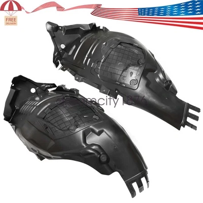 Juego de guardabarros delantero izquierdo y derecho para Mercedes-Benz C300 C450 C43 C63 AMG Foto 1 de 4