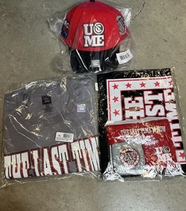 Camiseta Oficial WWE John Cena The Last Time Is Now Dayton (XL) Sombrero Muñequeras Toalla - Imagen 1 de 13