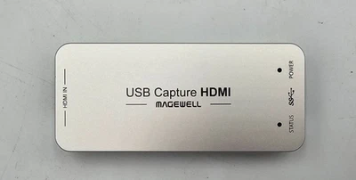 Magewell 32060 USB 3.0 HDMI Video Capture Device – Full HD 1080p – Silver – Used - Image 1 of 4