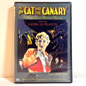 THE CAT AND THE CANARY (1927) DVD Laura La Plante - Comedy Horror Mystery - Imagen 1 de 4