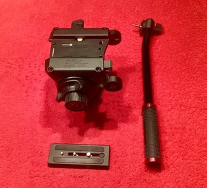 Fluid Video Stativkopf MANFROTTO 504X Flache Basis Mehrstufiger Balanceausgleich - Bild 1 von 7