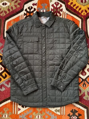 Cutter & Buck Rainier Weathertec LARGE Green Quilted Shell Lightweight PrimaLoft - Image 1 of 4