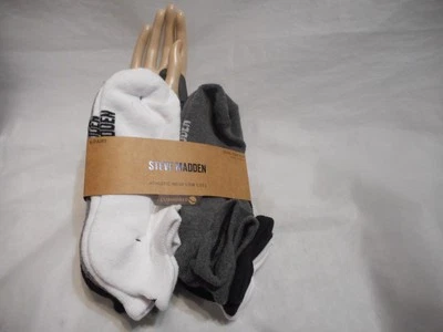 Steve Madden Women's Multi Athletic 6 Pairs Mesh Low Cuts Shoe Size 5-10 - Image 1 of 4