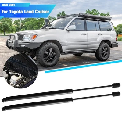 2X Front Hood Lift Supports Gas Struts For Toyota Land Cruiser Lexus LX470 98-07 - Imagem 1 de 4
