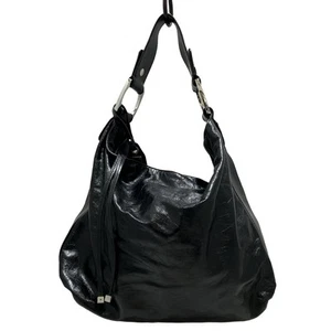 Auténtico TOUS - Bolso de hombro de cuero negro - Imagen 1 de 8
