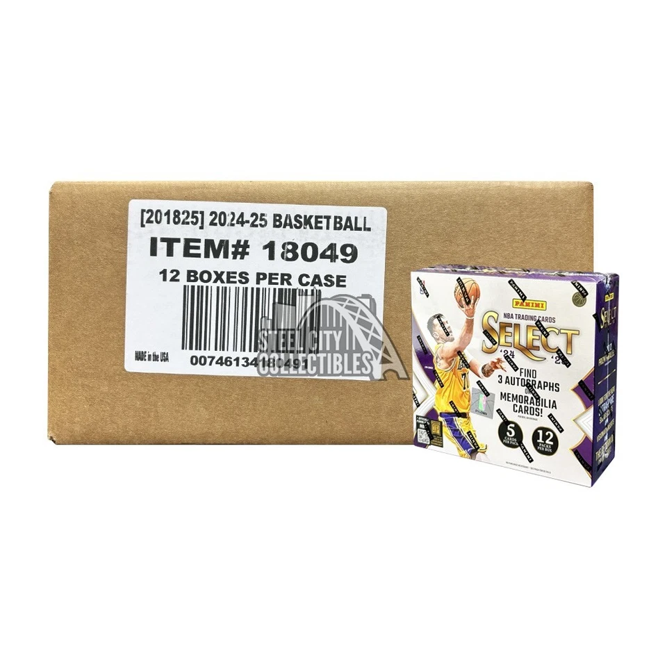 2024/25 Panini Select Basketball Hobby Box Stock #246267