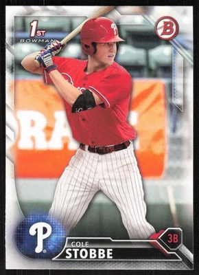 2016 Bowman Draft #BD-62 Cole Stobbe   - FREE SHIPPING - Image 1 of 2