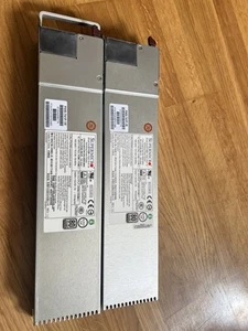 Supermicro PWS-741P-1R redundantes PSU, 1HE, 80Plus Platinum, 740W, 1U - Afbeelding 1 van 14