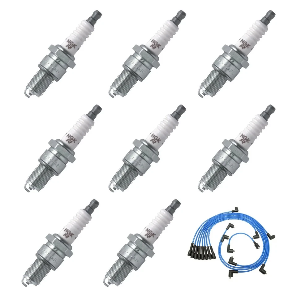 For Cadillac Eldorado 68-74 NGK Spark Plug Wire & Spark Plug Kit - Image 1 of 4