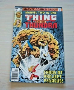 Marvel Two In One #56 The Thing Battles Tundra - Marvel Comics  1979  - Imagen 1 de 3