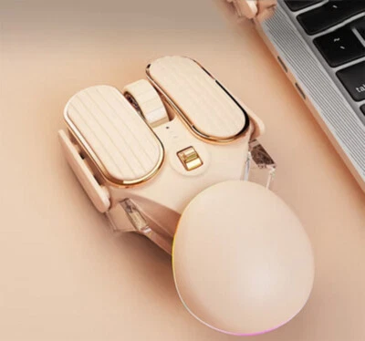 EWEADN Q3 Wireless Bluetooth Dual Mode Gaming RGB Mouse 2400DPI For Win MacOS iO - Image 1 of 4