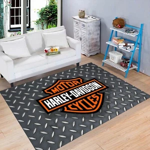 tapis harley, tapis motard, cadeau motard, tapis moto - Photo 1/9