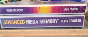 Kevin Trudeau's MEGA MEMORY & ADVANCED MEGA MEMORY Cassettes VHS Bundle 1991/92