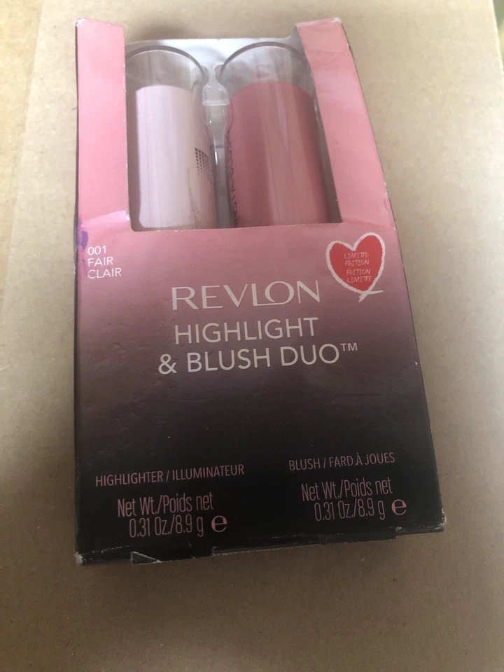Revlon Highlight & Blush Duo; 001 fair  .31oz each - Image 1 of 2