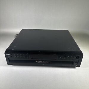 Sony 5 Disc Cd Changer Cdp-Ce375 High Density Carousel Player Optical Tested