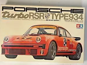 Tamiya Rare 1/12 Big Scale Series Porsche Turbo RSR Type 934 Model 12020 - Picture 1 of 7