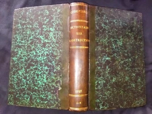 Code Perrin Or Dictionnaire Of Buildings And de La Contiguité Linked Up 1925 - Picture 1 of 12
