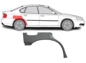 Pannello riparazione passaruota posteriore/destro Subaru Legacy 1994-1999 - Foto 1 di 3