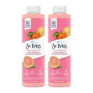 St. Ives Pink Lemon & Mandarin Orange Body Wash, 22 fl oz (Pack of 2) - Picture 1 of 3