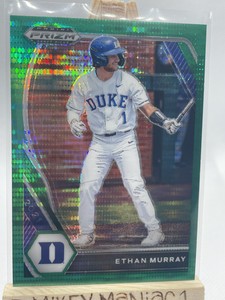 Ethan Murray 2021 Panini Prizm Green Pulsar #PDP147