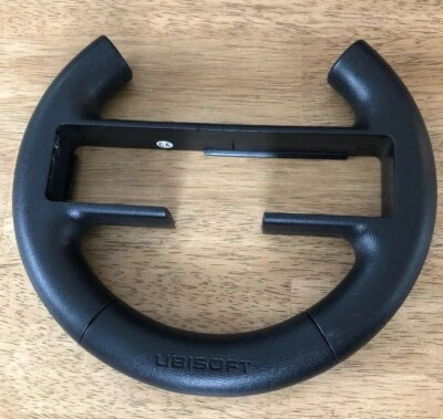 Volante Ubisoft Thrustmaster negro ¡solo para mando de Nintendo Wii! Foto 1 de 2