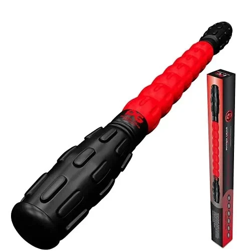PHYSIX GEAR 17" Portable Massage Stick Trigger Point Travel Body Muscle Roller Sport Gym