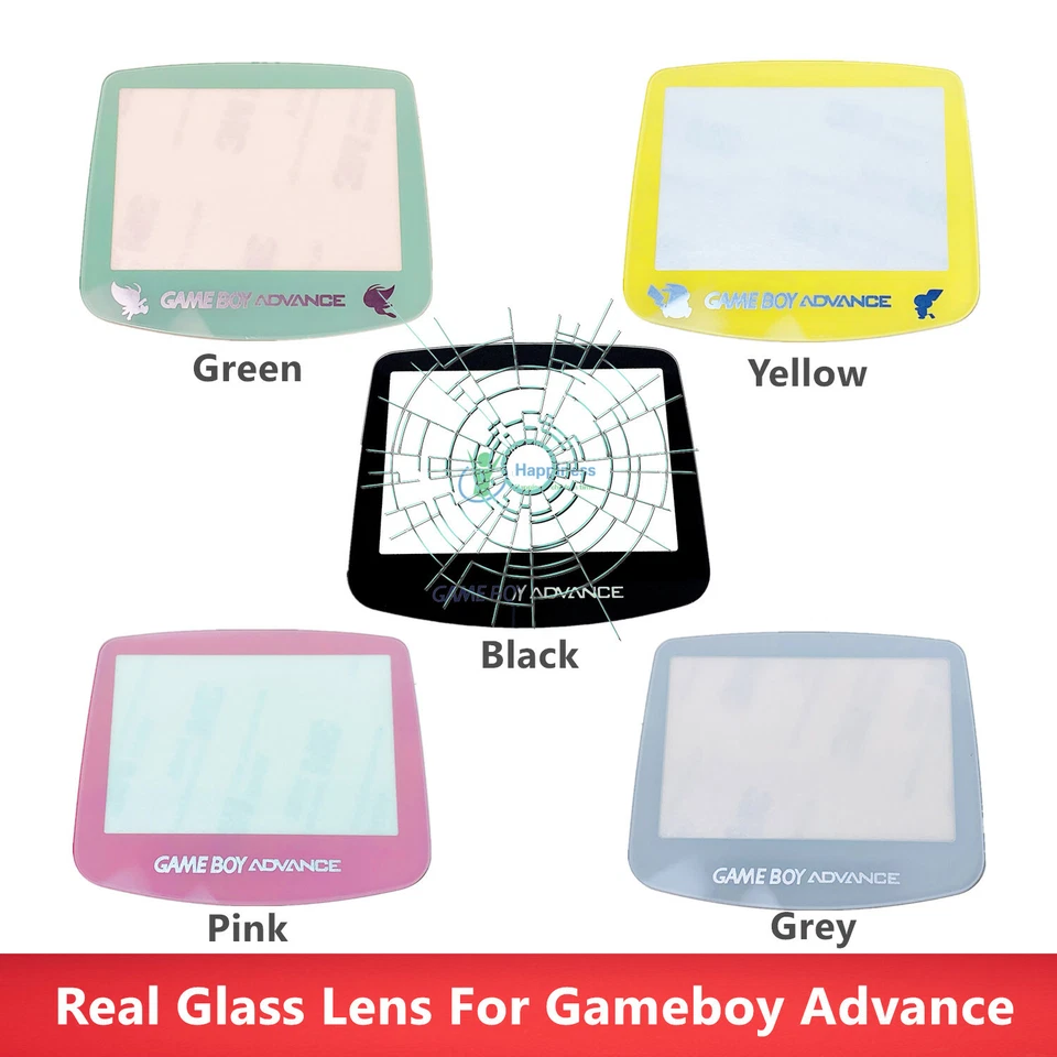 Nintendo GameBoy Advance Screen Lens （1 Piece） REAL GLASS - Never Abrasion - Image 1 of 1