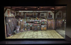 Diorama 1/18 Vintage Garage - Picture 1 of 9