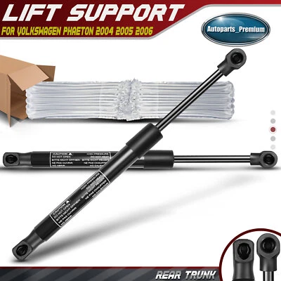 2 piezas soportes de elevación de maletero trasero amortiguadores puntales para Volkswagen Phaeton 04-06 sedán Foto 1 de 4