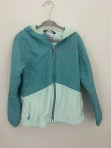 Kids Columbia Winter Jacket Toddler Girls XS 6/6x Outdoor Winter Green - Picture 1 of 4