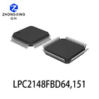 LPC2148FBD64,151 arm microcontroller - MCU ARM7 512KF/40KR/USB