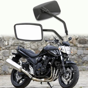 Motorcycle Rectangle Rear View Mirrors For Suzuki Bandit  GSF 250 600 750 1200 - Picture 1 of 18