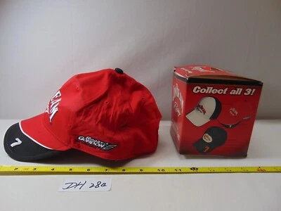 Stylemaster Jim Beam Adult Racing Hat Adjustable Red Black NASCAR 7 Robby Gordon - Image 1 of 4