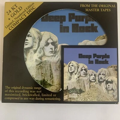 DEEP PURPLE - In Rock - 2009 Audiophile Master Audio Fidelity 24kt Gold CD - Image 1 of 2