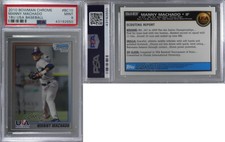 2010 Bowman Chrome 18U USA Team Manny Machado #USA18-BC10 PSA 9 MINT