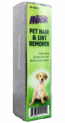 HI TECH INDUSTRIES Pet Hair Rock | Comparable to Fur-Zoff Pet Hair Remover & Speedy Stone