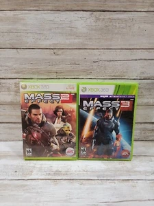 Mass Effect 2 And 3 (Microsoft XBox 360) - BUNDLE/LOT - Picture 1 of 4