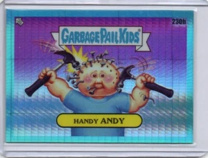 2023 Garbage Pail Kids C6 230b Handy Andy Aqua Prism Refractor 41/199 Free Ship - Picture 1 of 2