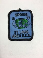 Vintage Cub Scout Webelos Patch1977 Spring St Louis Area B.S. A. 2" X 2.5" 